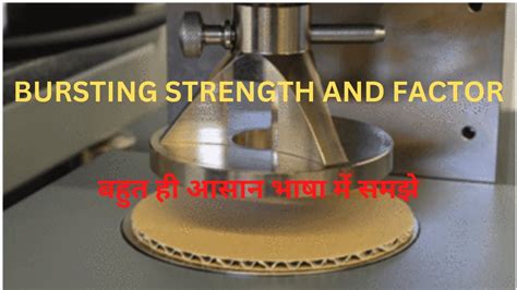 bursting strength test of corrugated box|bursting strength calculator.